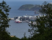 The MS Expedition moored at Trondheim