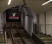 The funicular up Fløyen, Bergen